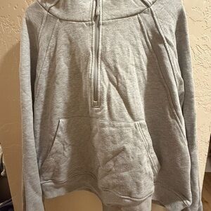Gray Women's Crew Neck Sweater